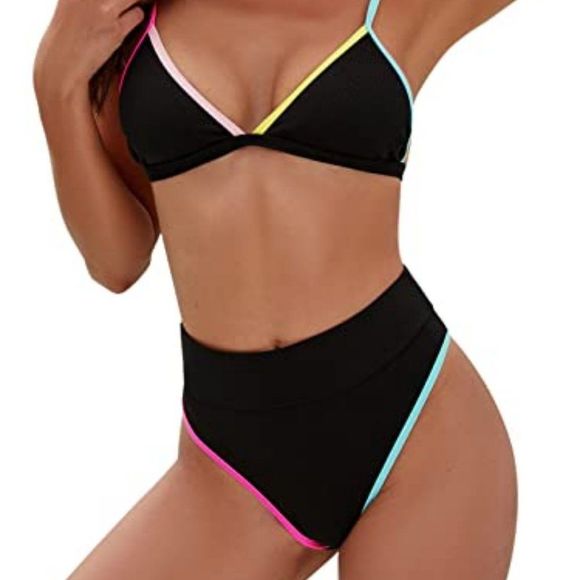 BMJL Womens Sexy Bikinis Cute Push Up Swimsuits
